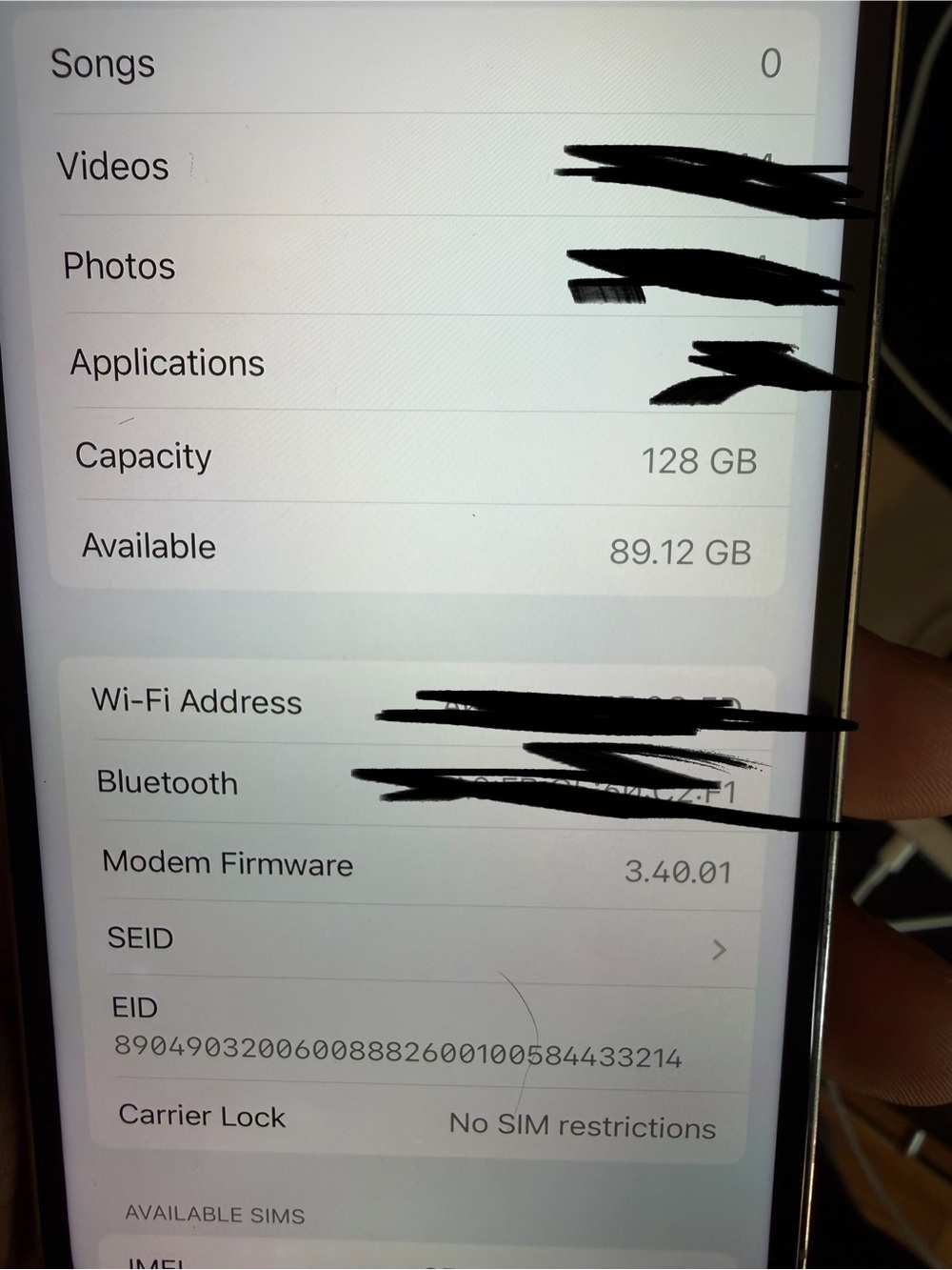 iPhone 12 Pro- white - Picture 3 of 4